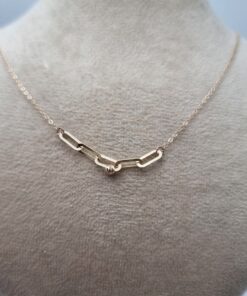 گردنبند طلا هرمس گوی AJ6135