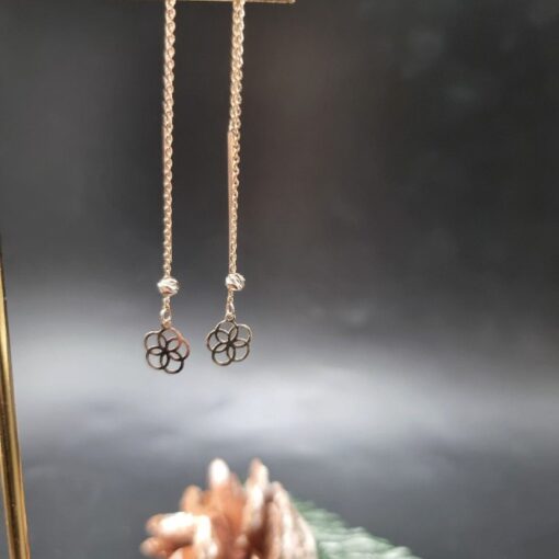 گوشواره طلابخیه البرنادو  AJ5339 - Image 6