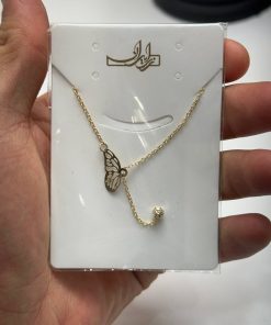 گردنبند تلفیقی طلا AJ3107