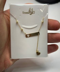 گردنبند تلفیقی طلا AJ3108