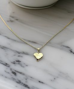 آویز طلای قلب AJ1098