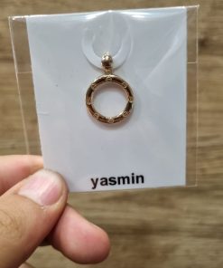 آویز گردنی طلا سبک و با کلاس AJ2216