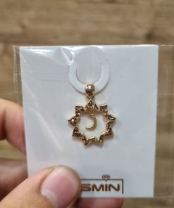 آویز گردنی طلا سبک و با کلاس AJ2237