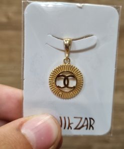 آویز گردنی طلا سبک و با کلاس AJ2238