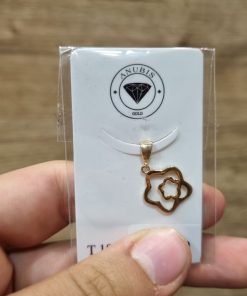 آویز گردنی طلا سبک و با کلاس AJ2244