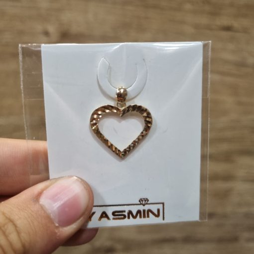 آویز گردنی طلا سبک و با کلاس AJ2251