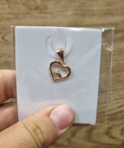 آویز گردنی طلا سبک و با کلاس AJ2278