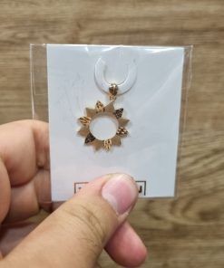 آویز گردنی طلا سبک و با کلاس AJ2281