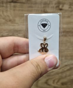 آویز گردنی طلا سبک و با کلاس AJ2285