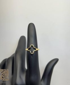 انگشتر طلا سبک طرح مینیمال ون کلیف AJ1076