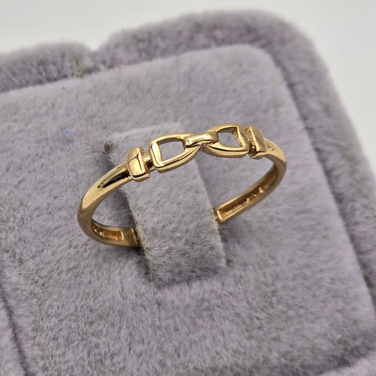 انگشتر مینیمال پاپیون طلا AJ5073