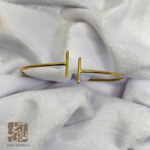دستبند بنگل طلا موازی aj1054