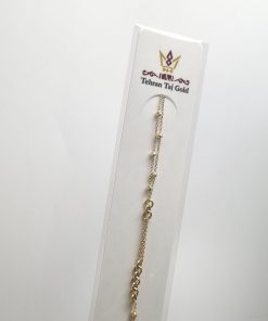 دستبند طلا سبک زنجیری AJ2654