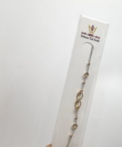 دستبند طلا سبک زنجیری AJ2658