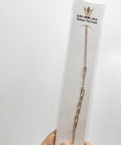 دستبند طلا سبک زنجیری AJ2659