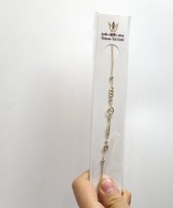 دستبند طلا سبک زنجیری AJ2661