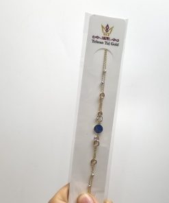 دستبند طلا سبک زنجیری AJ2662
