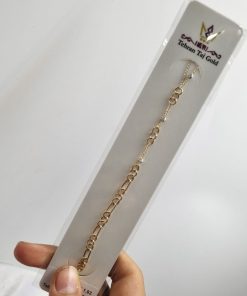 دستبند طلا سبک زنجیری AJ2663