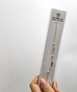 دستبند طلا سبک زنجیری AJ2665