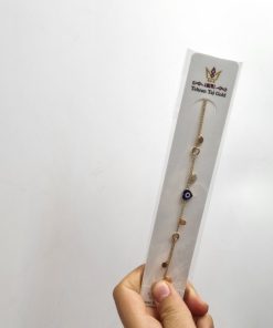 دستبند طلا سبک زنجیری AJ2670