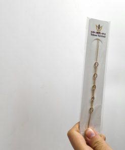 دستبند طلا سبک زنجیری AJ2671