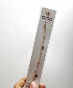 دستبند طلا سبک زنجیری AJ2689