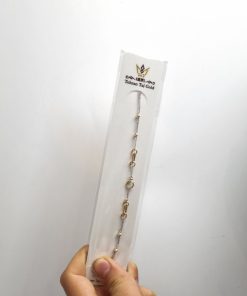 دستبند طلا سبک زنجیری AJ2700
