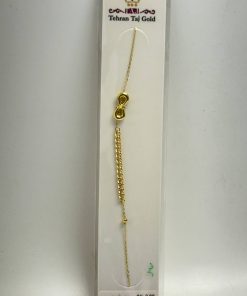 دستبند طلا سبک زنجیری AJ3149