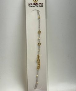 دستبند طلا سبک زنجیری AJ3164
