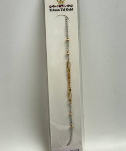 دستبند طلا سبک زنجیری AJ3190