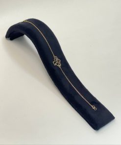 دستبند لیزری طلا طرح فرشته پسر AJ3425