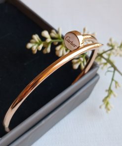 دستبند کارتیر میخی طلا AJ4273 (16)