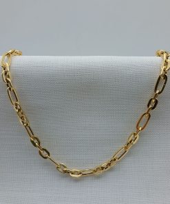 زنجیر طلا هرمس سه در میان AJ3923 (1)