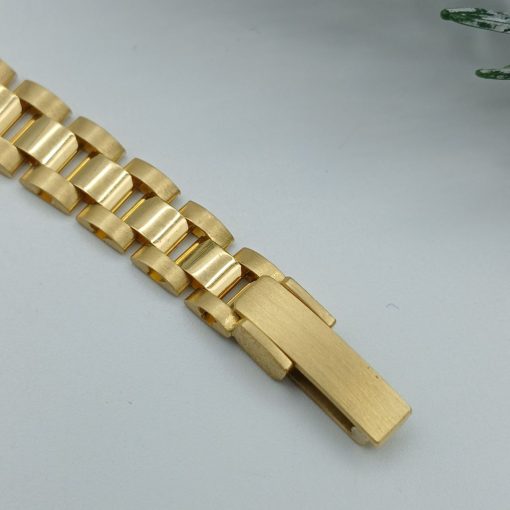 ساعت طلا زنجیر رولکس صفحه نگیندار دایره AJ4516 (3)