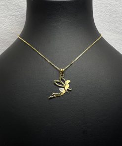 مدال آویز طلا فرشته AJ1117