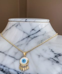 مدال چشم و نظر طلا AJ1814