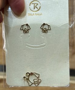 نیم ست طلا لاکچری AJ2175