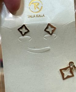 نیم ست طلا لاکچری AJ2179