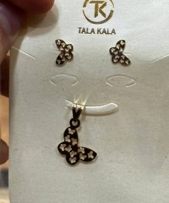 نیم ست طلا لاکچری AJ2185