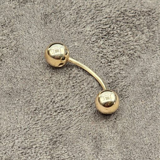 پیرسینگ طلا ناف.گوش.لب.بینی.ابرو AJ5014 - Image 7