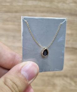 گردن بند طلا لاکچری طرح سولیتر AJ2125