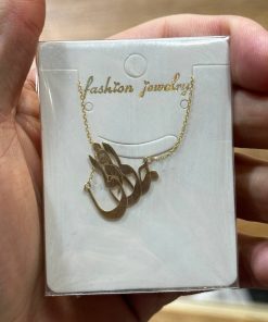 گردنبند زنجیرمتصل طلا لاکچری AJ2386