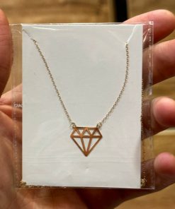 گردنبند زنجیرمتصل طلا لاکچری AJ2399