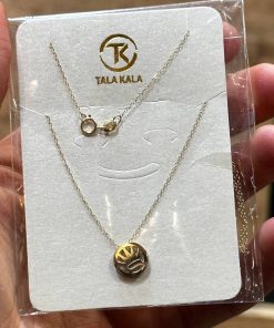 گردنبند زنجیرمتصل طلا لاکچری AJ2420