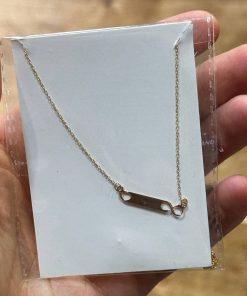گردنبند زنجیرمتصل طلا لاکچری AJ2448