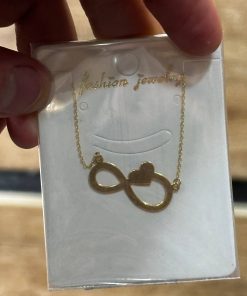 گردنبند زنجیرمتصل طلا لاکچری AJ2470