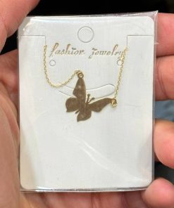 گردنبند زنجیرمتصل طلا لاکچری AJ2478