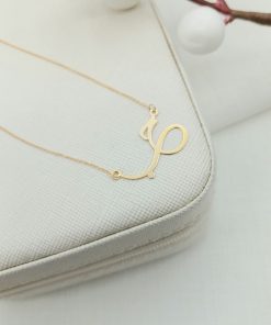 گردنبند طلا طرح حب AJ2435