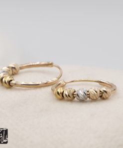 گوشواره حلقه ای و گوی اربرنادو AJ1679 (3)