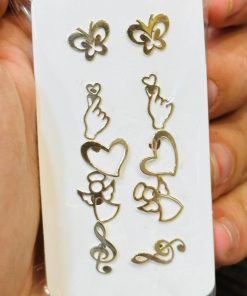 گوشواره طلا میخی AJ2633